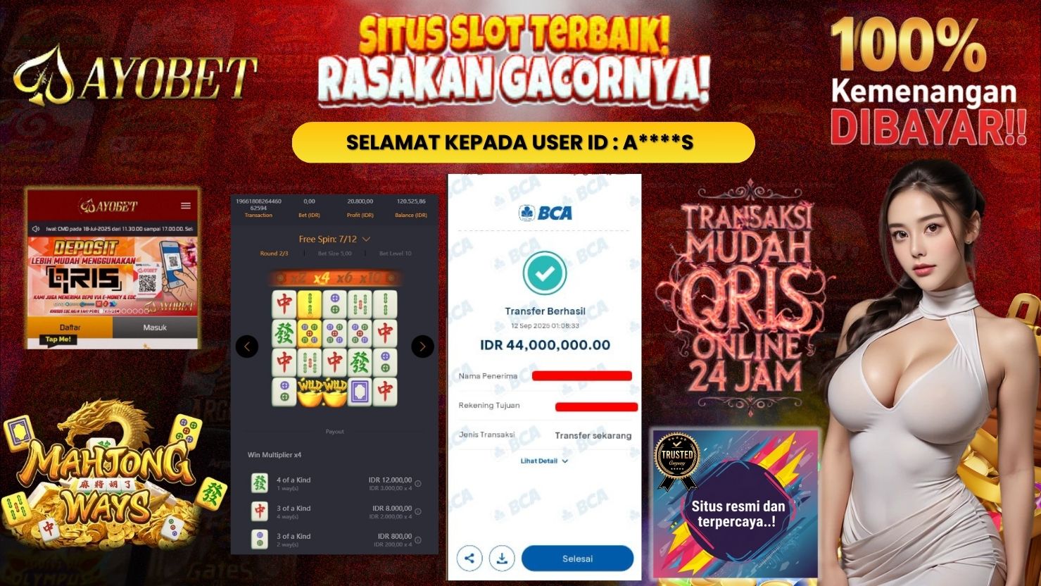 AYOBET JACKPOT SLOT MAHJONG WAYS